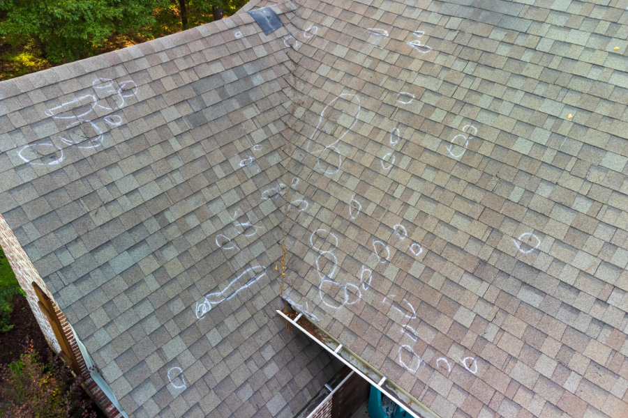 hail damage roof hail damage roof
